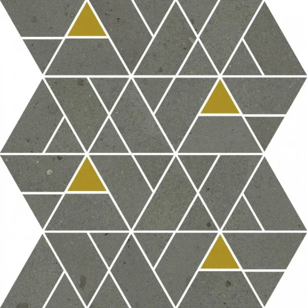 Керамогранит  / Италон / Italon / Avantgarde / Авангард/ Мозаика Блэк Люксор 30.7х30.9 / Black Mosaico Luхor 30.7х30.9